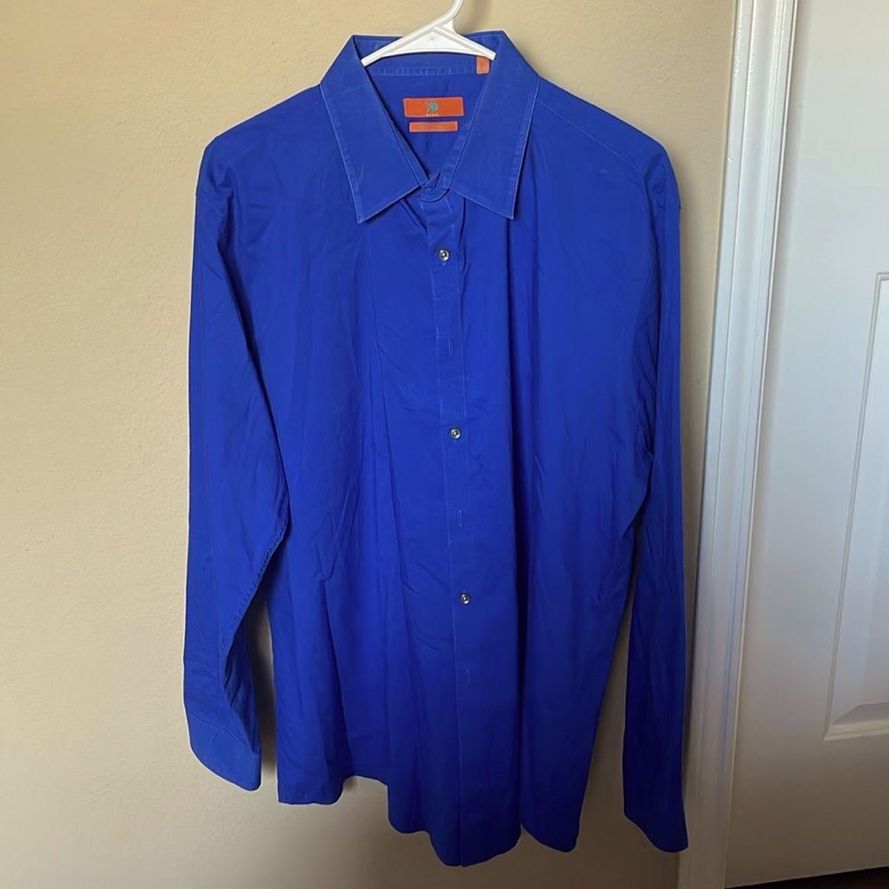 Egara Blue Men’s Button Down Shirts (x2)